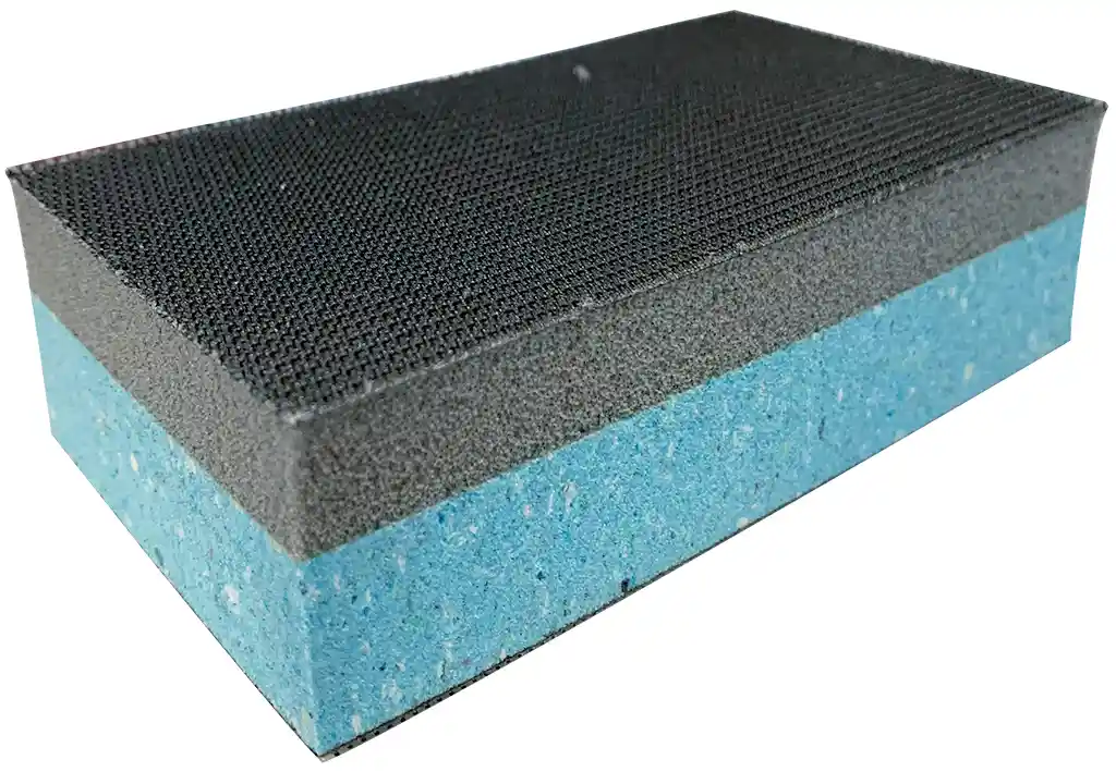 SIA ABRASIVES 0020.0342.01 70x125mm - 1 soft & hard double-sided SIAFAST dry sanding block