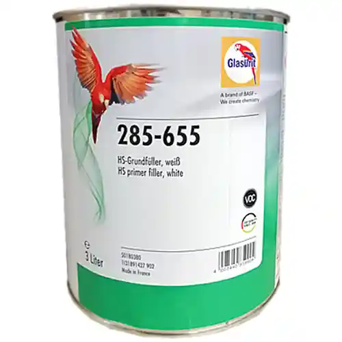 GLASURIT 285-655 Apprêt blanc impression HS 3L