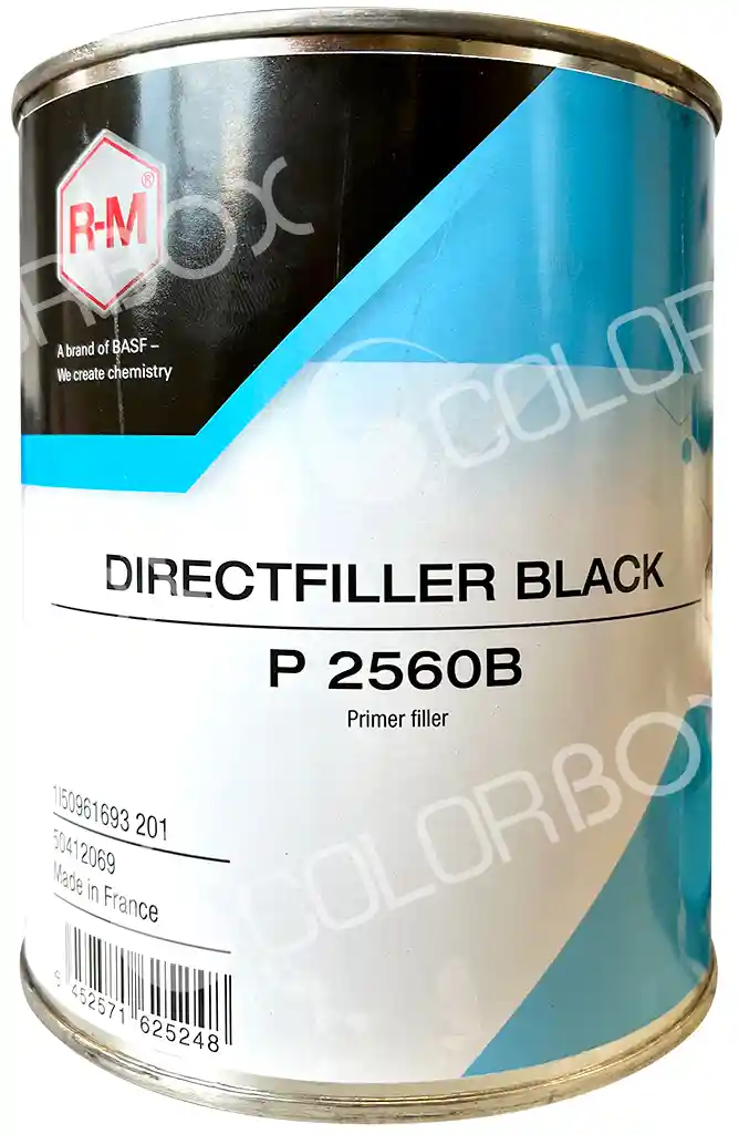 RM DIRECTFILLER_BLACK Noir- Apprêt isolant & mouillé sur mouillé 2K 1L P2560B