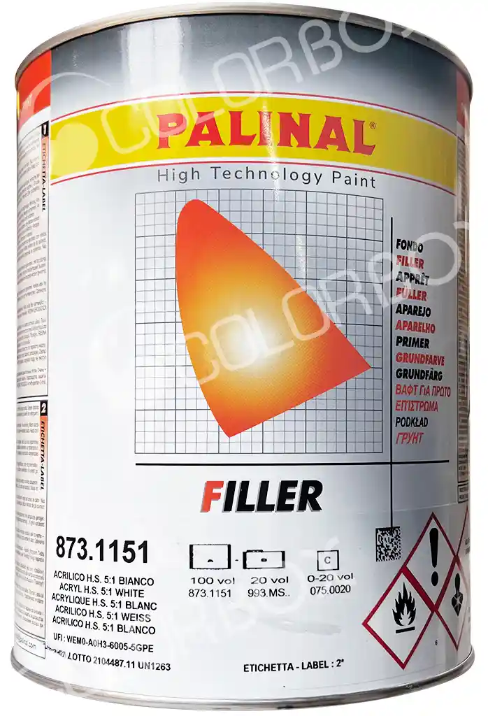 PALINAL 87311513 Blanc -Apprêt de charge 2K 5:1 2,5L