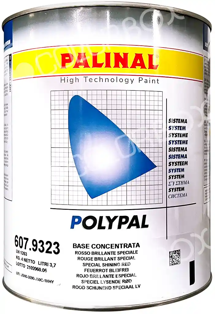 PALINAL 60793233 Rouge brillant spécial 4kg