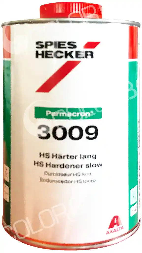 SPIES HECKER 3009 Permacron HS 1L slow hardener for 8007 clearcoat