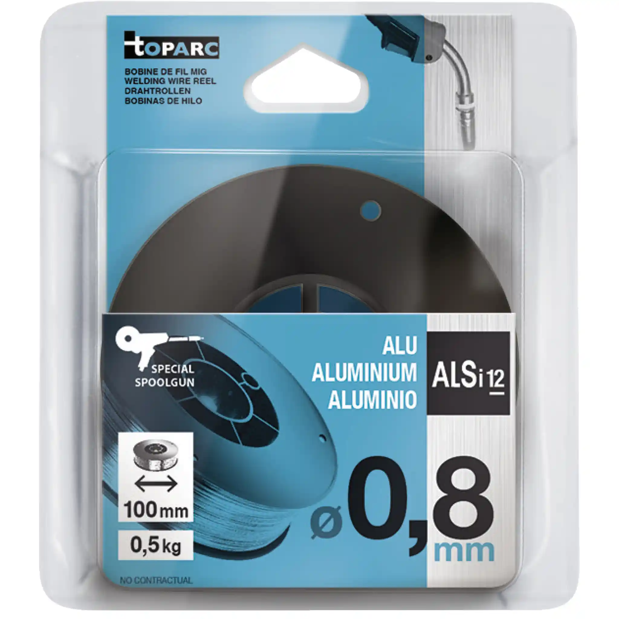 GYS 086678 fil mig alu AIsi12 Ø0.8mm - 0.5KG - ER 51 21 R3 / ER 4047