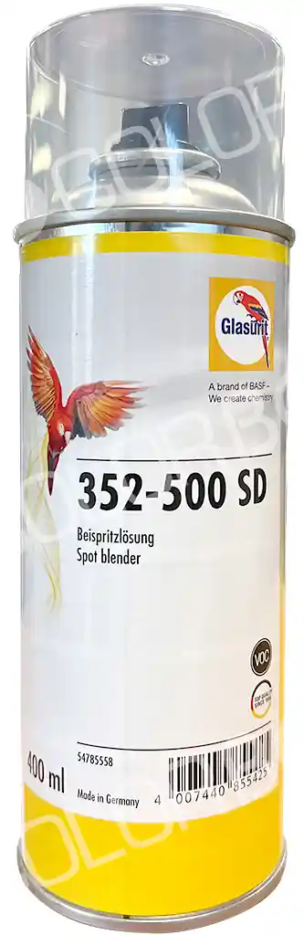 GLASURIT 352-500SD Aérosol diluant raccord Spot Blender 400ml