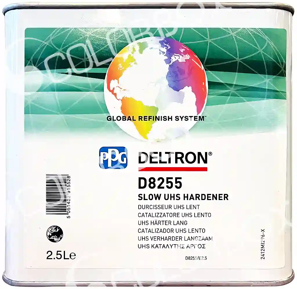 PPG D8255 Durcisseur lent 2.5L pour vernis UHS D8131