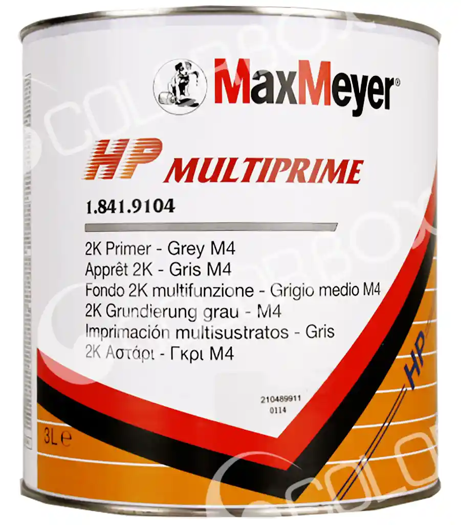 MAX MEYER 1.841.9104 Apprêt gris HP Multiprime 3L Pièces neuves & anciennes