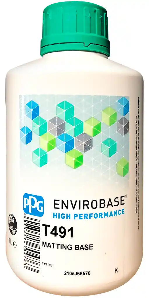 PPG T491 Matting Base 1L Envirobase high performance