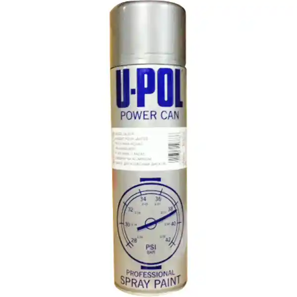 U-POL PCAS/AL Silver aluminium rim spray Power Can 500ml