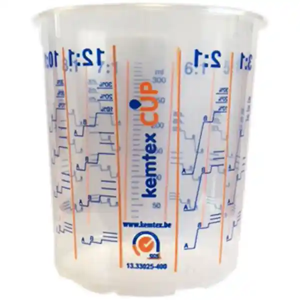 KEMTEX CUP400 200 measuring cups 400ml