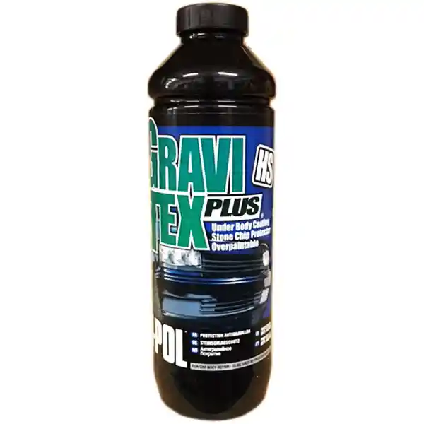 U-POL GRA/NB1 Black -Gravitex Plus stone chip protection 1L