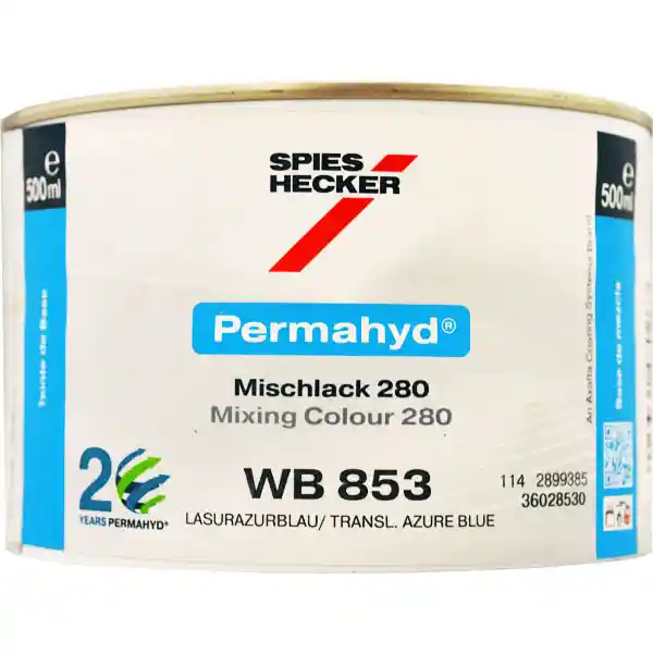 SPIES HECKER WB853 Bleu azur glacis 0.5L
