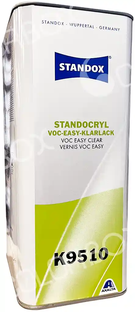 STANDOX 02084151 K9510 Standocryl Easy Clear VOC Varnish 5L