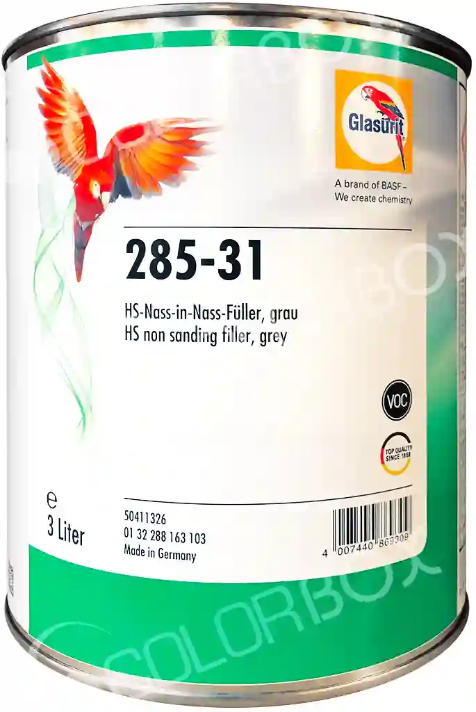 GLASURIT 285-31 Apprêt gris mouillé mouillé VOC 3L