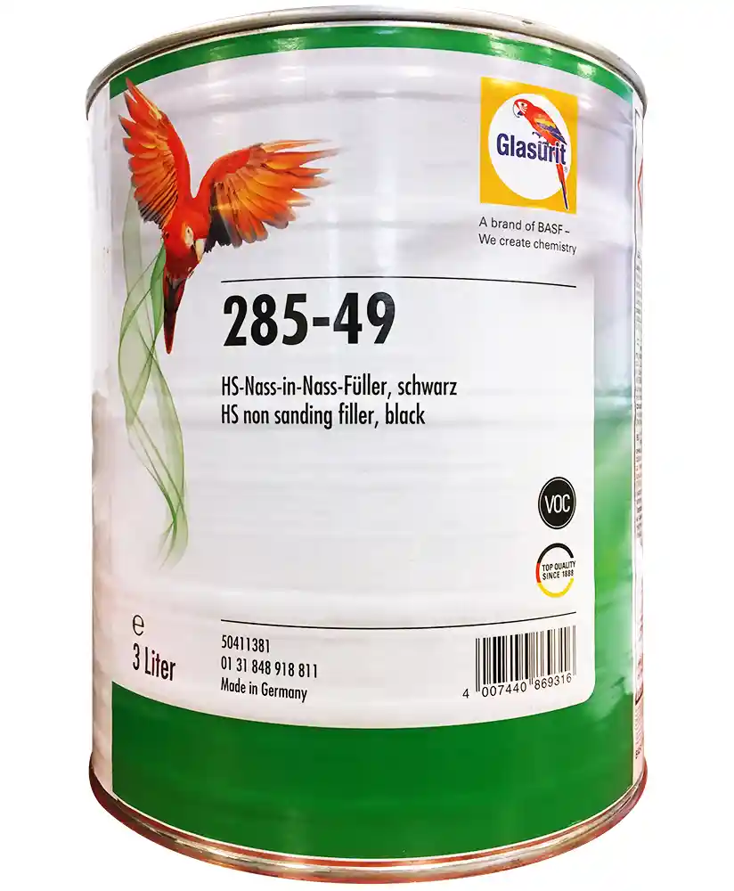 GLASURIT 285-49 Apprêt noir adaptable HS VOC 3L