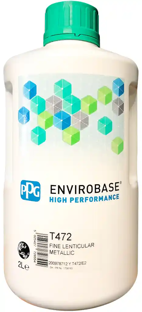 PPG T472 Fine Lenticular Metallic 2L Envirobase High Performance 