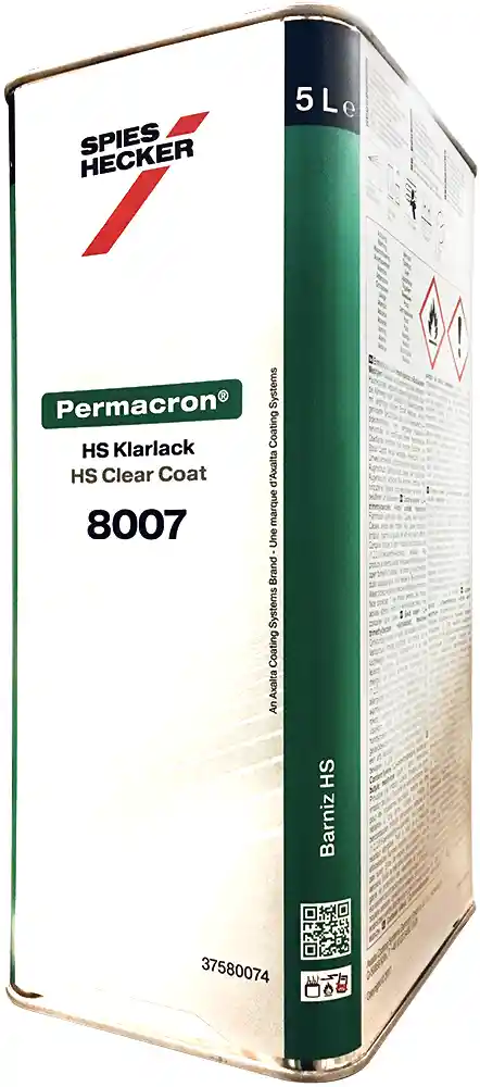 SPIES HECKER 8007 Permacron Clearcoat 5L