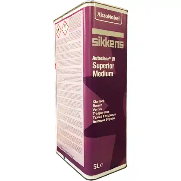 SIKKENS 523076 Autoclear LV superior 5L standard-dry clearcoat