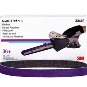 3M 33449 P36+ 10 bandes abrasives 20mm x 520mm Cubitron II 