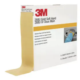 3M 41243 P500 - Rouleau abrasif souple sur mousse 288U 114mm x 25m