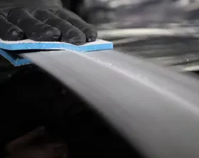 3M 33533 10 feuilles abrasives flexibles sur mousse 3M 139 x 172mm P800