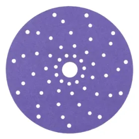 3M 51422 P180 diam 150mm 50 disques Hookit Purple+ multitrous