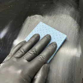 3M 33535 10 feuilles abrasives flexibles sur mousse 3M 139 x 172mm P1200