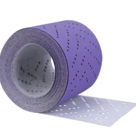 3M 34464 P120 115mm x 12m - Rouleau de coupes abrasives Cubitron 737U 