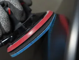 3M 33542 P1200 diam 150mm 20 Disques abrasifs flexibles support mousse