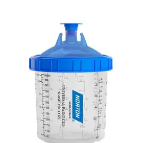 NORTON UNIVPS650 650ml 125µ - 50 Poches jetables Universal Paint Cups