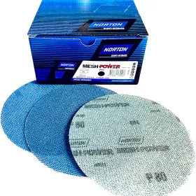 NORTON MESH_POWER80 P80 diam 150mm 50 disques céramique aspiration poussière extra !