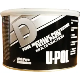 U-POL UPOLD/2 Mastic aluminium idéal jantes gris argent 1.1L + durcisseur