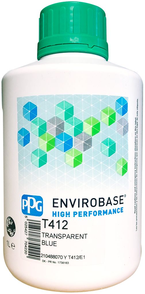 Transparent Blue 1L Envirobase High Performance