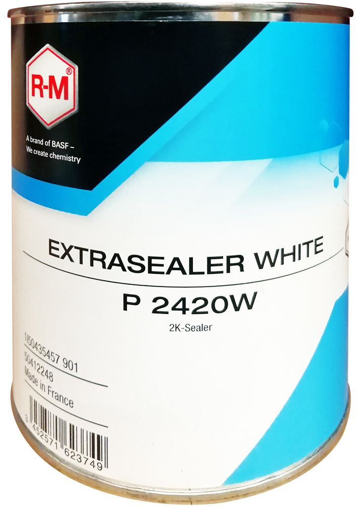 Blanc- Apprêt mouillé sur mouillé pièces neuves & plastique 1L