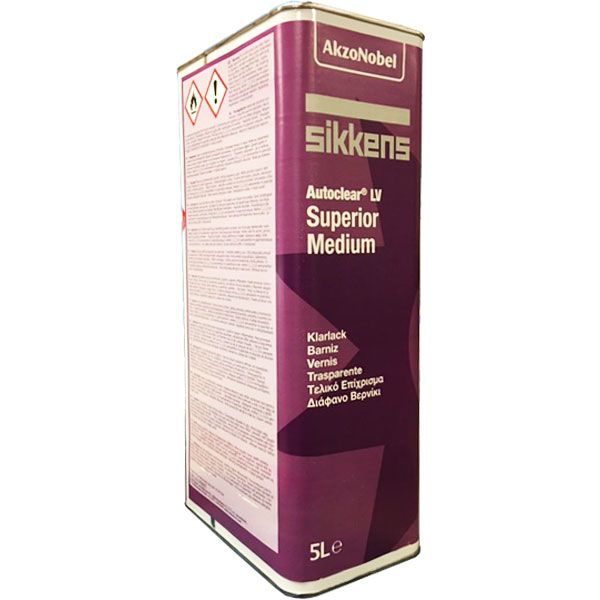 Vernis séchage standard Autoclear LV superior 5L