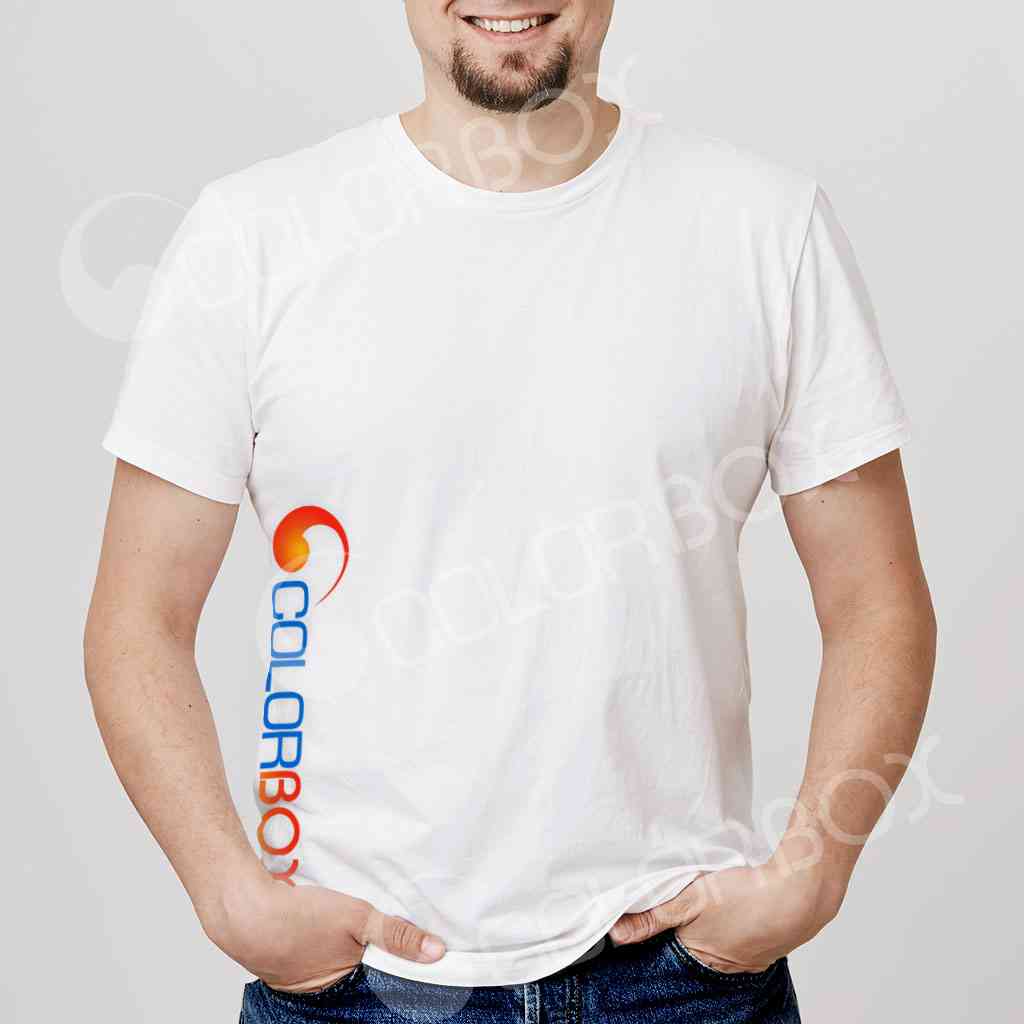 taille L Tee-shirt blanc Colorbox.eu  