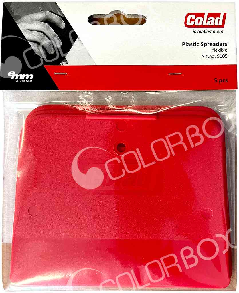 Set de 5 cales en plastique rigide 