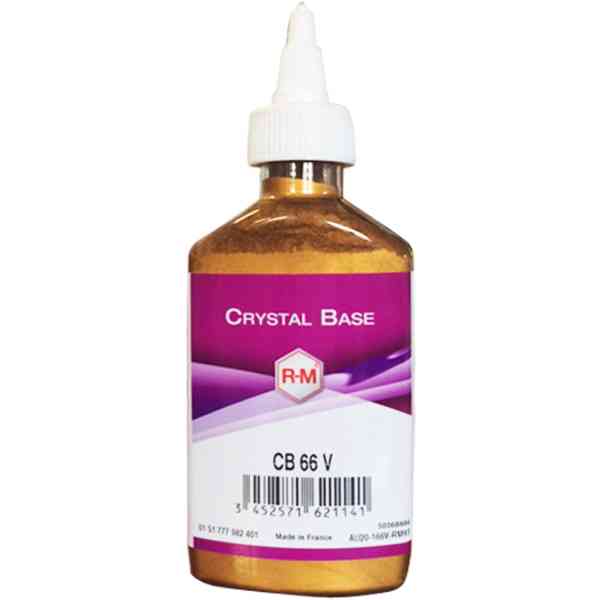 Crystal base aluminium doré 0.125L 