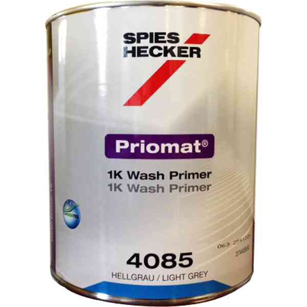 Gris clair- Apprêt 1K wash primer 3.5L ponçable ou mouille mouille 