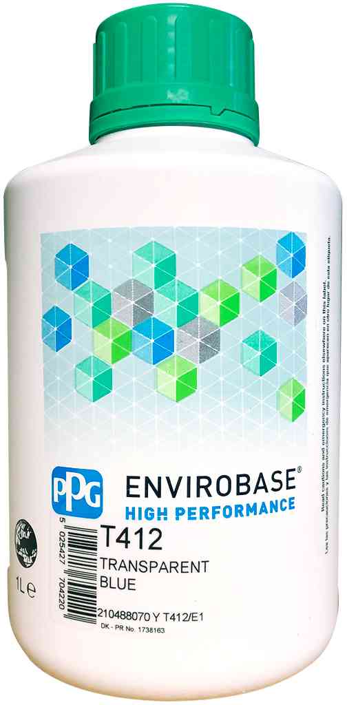Transparent Blue 1L Envirobase High Performance 
