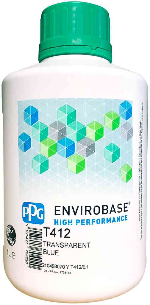 Transparent Blue 1L Envirobase High Performance  