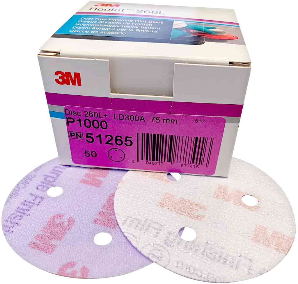 P1000 diam 75mm 50 disques Purple Finishing  