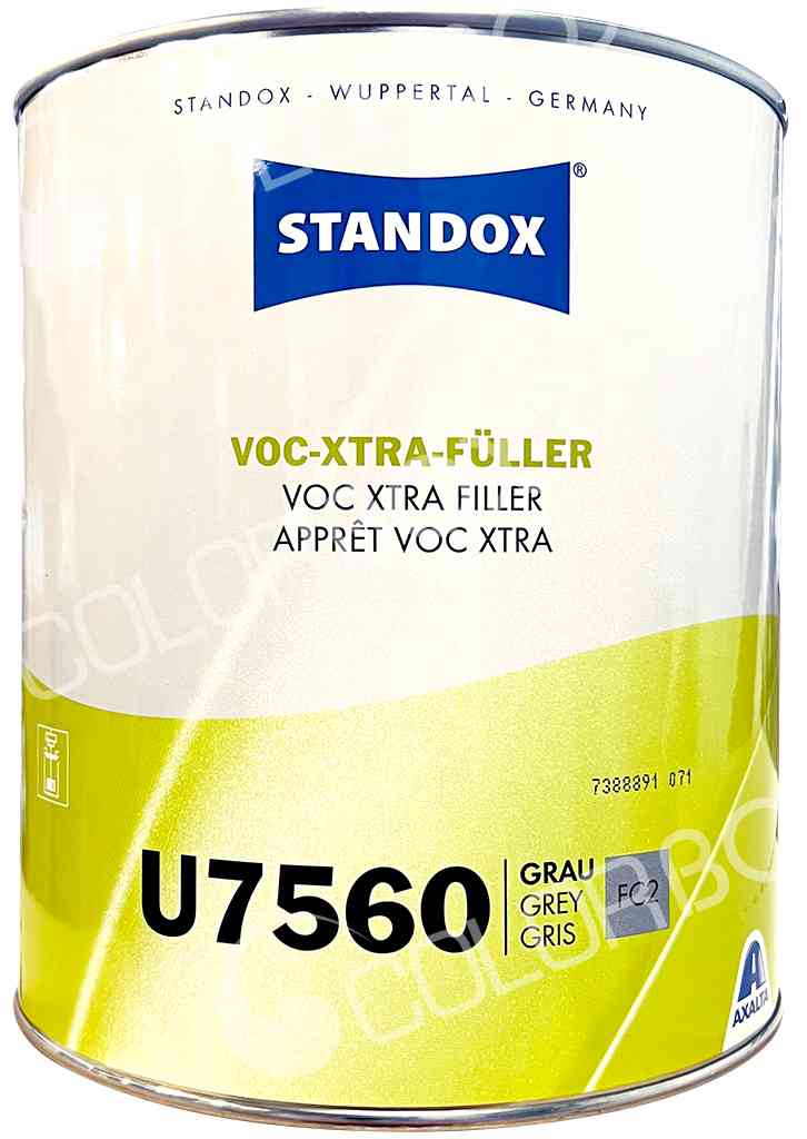 Gris - apprêt VOC U7560 XTRA filler  3.5L 