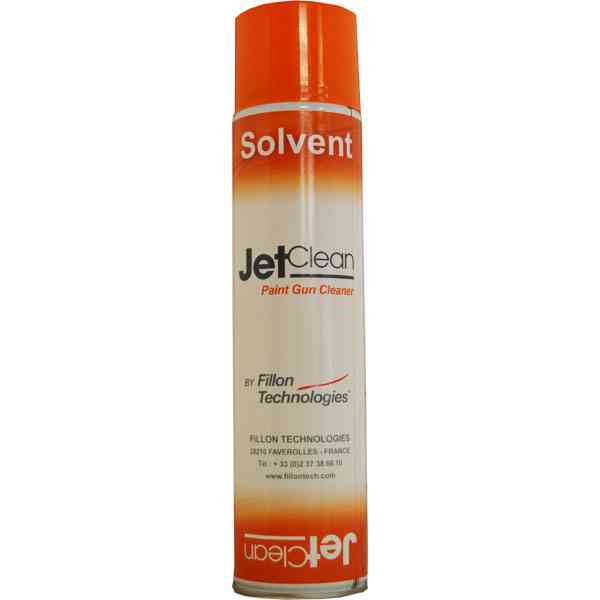 Jet clean SOLVANT Aérosol pour nettoyage pistolet - bases solvantées 500ml 