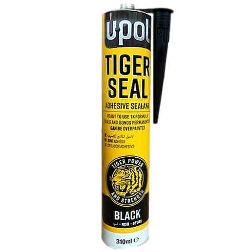Noir - Joint d'étanchéité et sertissage Tiger Seal cartouche 310ml 