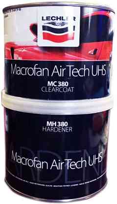 Spot repair Kit vernis Air Tech + son durcisseur Macrofan Air Tech UHS 