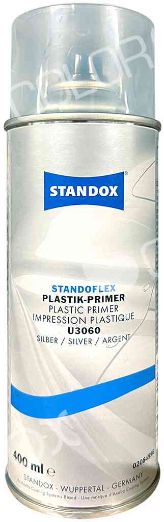 Aérosol plastic primer U3060 argent 400ml 