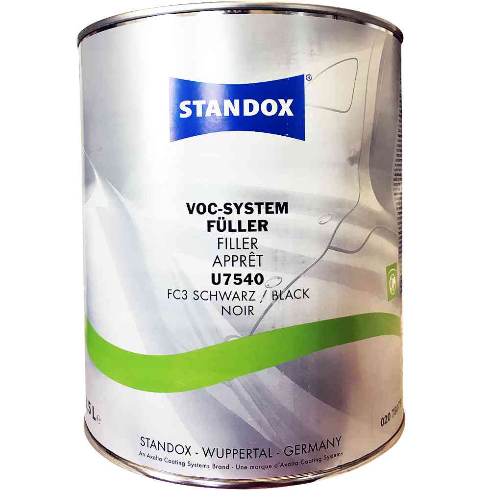 Apprêt VOC system fuller U7540 noir 3.5l 