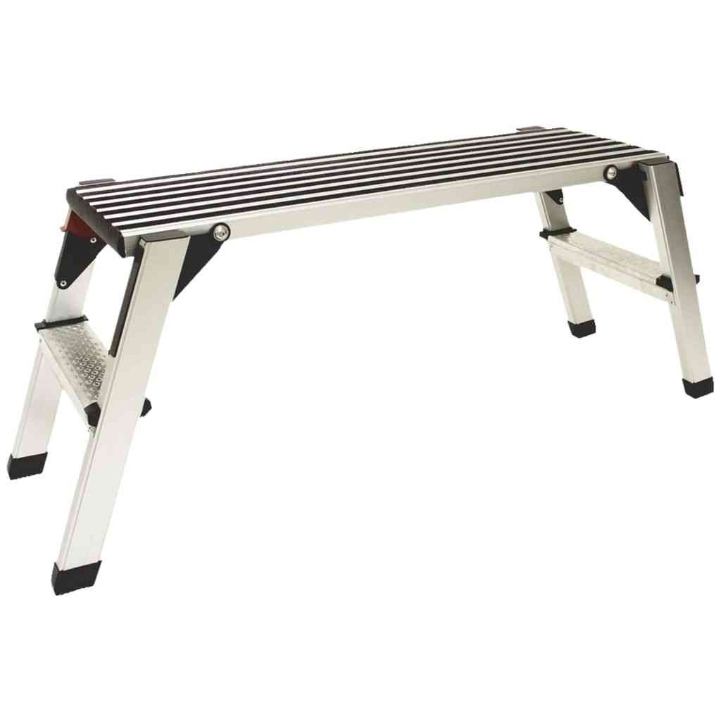 Marche pied pliable de carrossier aluminium 