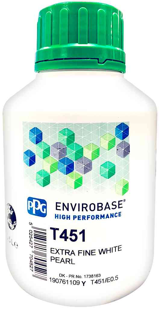 Extra fine white pearl 0.5L Envirobase High Performance  