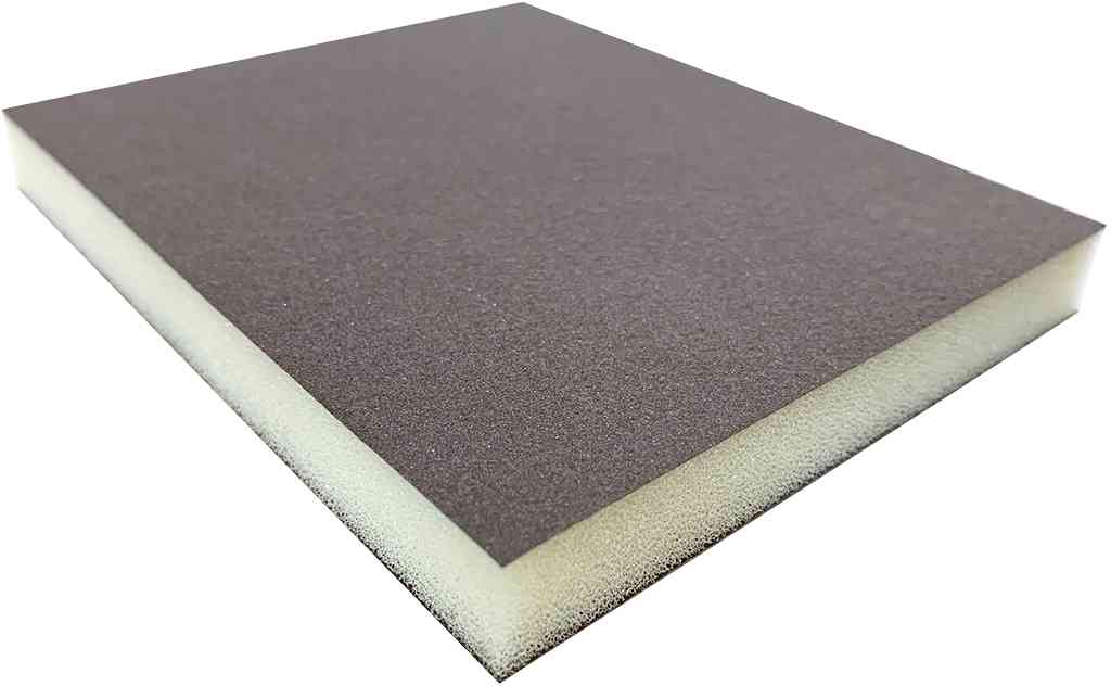 Microfine 100 éponges abrasives blanches 98x120x13mm 